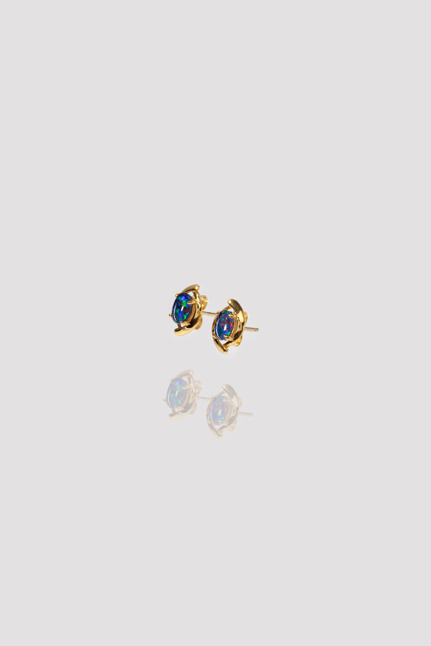 Ashen Earrings